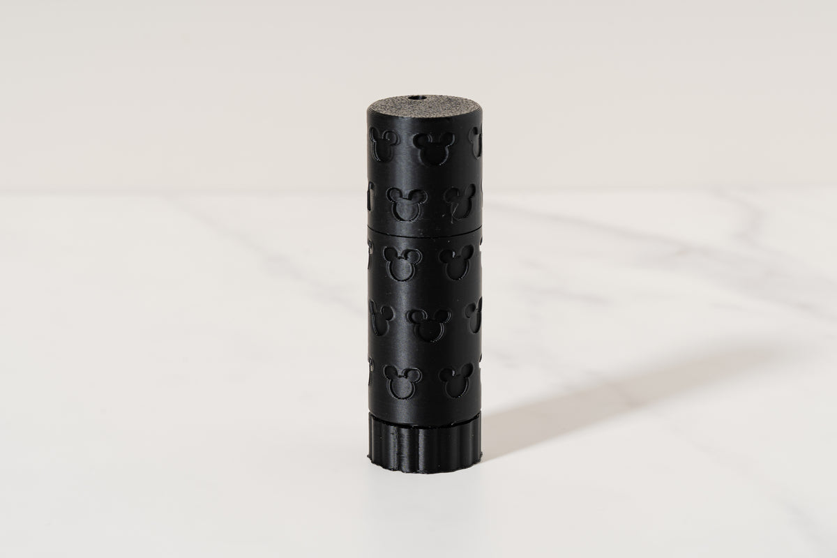Mickey Patterned Lip Balm Cover— Functional Twist