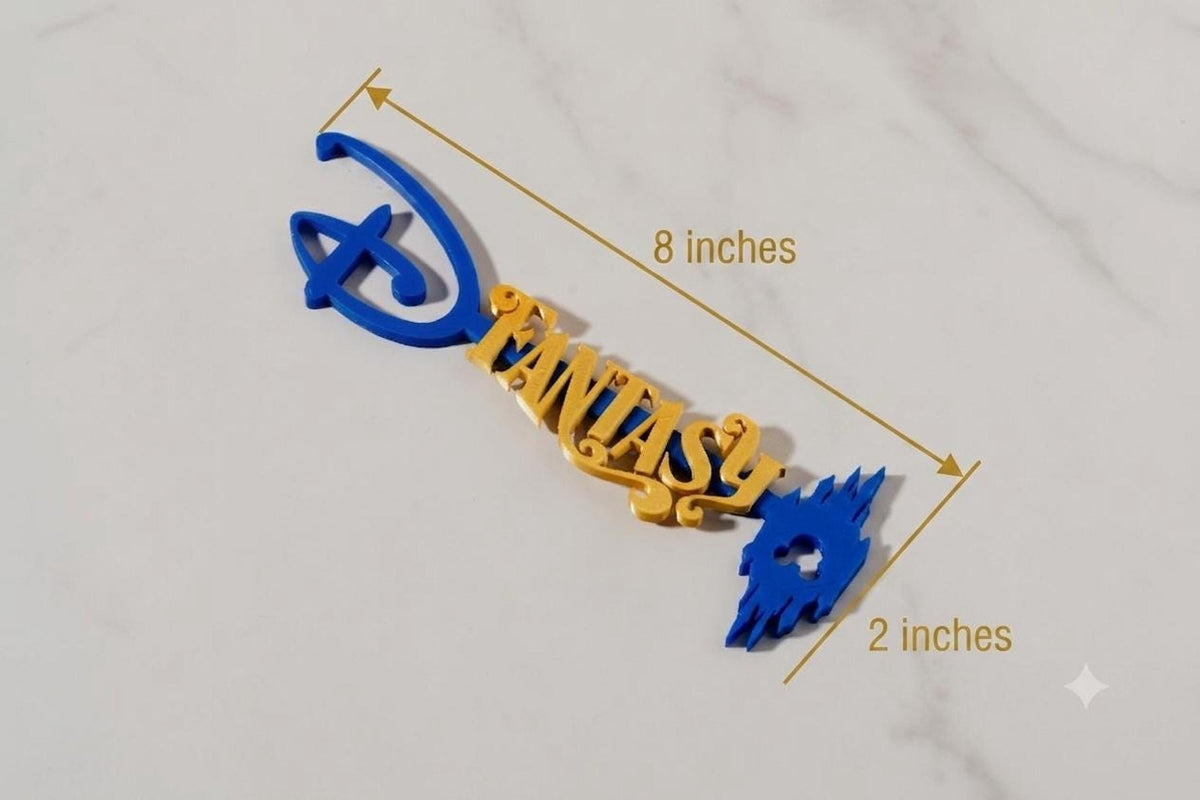 Cruise Ship Key Magnet 8 x 2