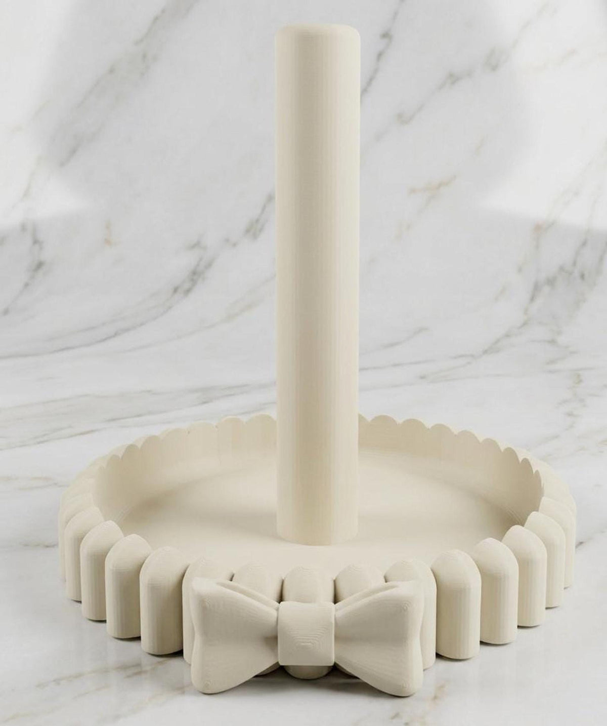 Bow Scrunchie Holder — Hair Accessory Stand & Jewelry Dish