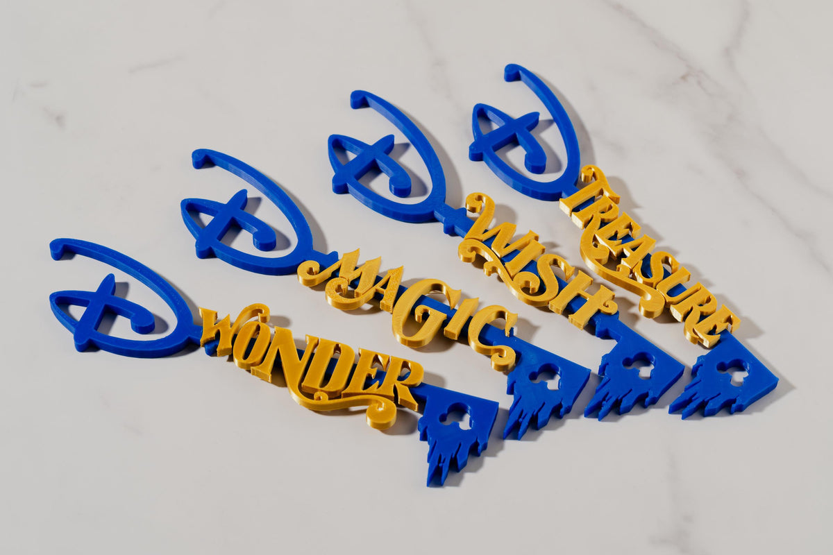 Cruise Ship Key Magnet 8 x 2