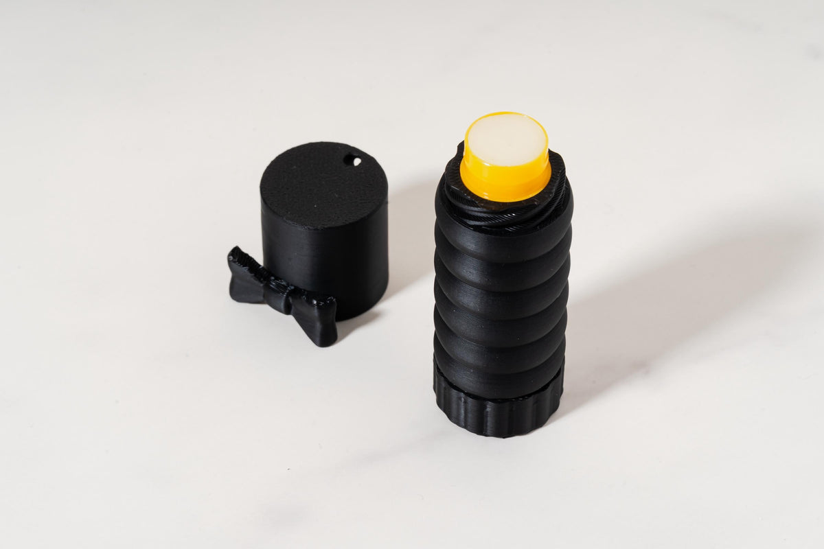 Bow Lip Balm Cover— Functional Twist