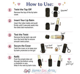 Stitch Lip Balm Cover - Functional Twist