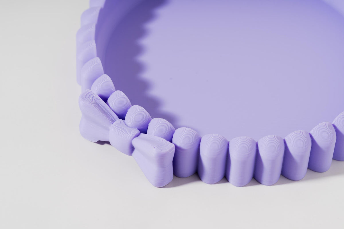Bow Trinket Dish — 3D Printed Cute Jewelry Tray & Vanity Decor
