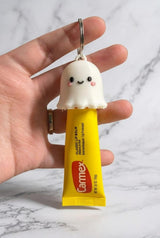 Halloween Lip Balm Cap Topper Keychain